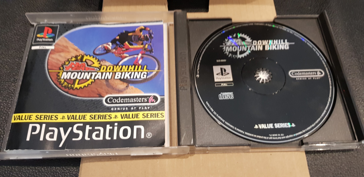 Jeu PlayStation 1 PS1 - Downhill Mountain Biking - Bon État - Jeu De Course VTT 1998