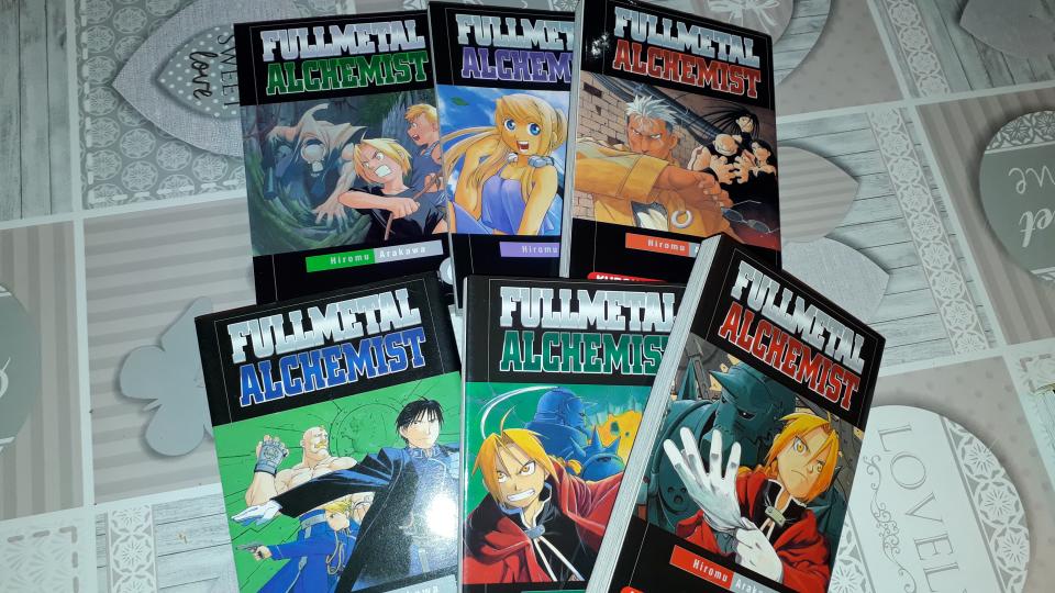 Manga Fullmetal Alchemist vol 1 à 6 .:. Grenier du Geek