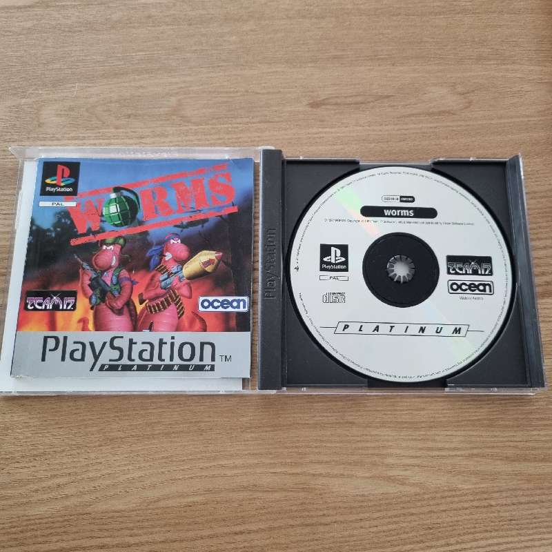 Gros Lot Jeux PlayStation 1 - Worms, Star Wars, Xena, Descent - PAL