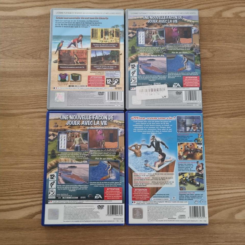Lot De Jeux PlayStation 2 - État Correct - Pour Collectionneurs Ou Revendeurs