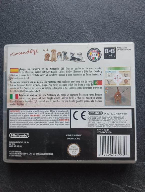 Nintendo ds nintendogs dachshund friends grenier du geek