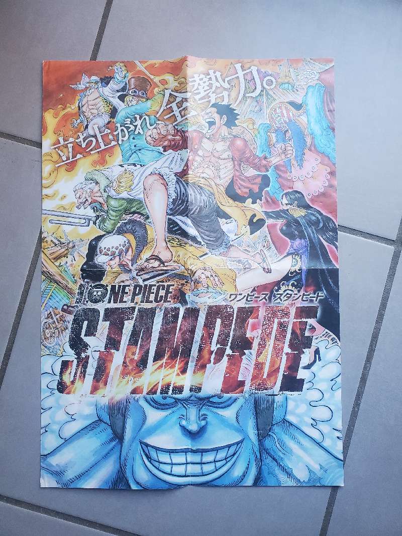 poster one piece stampede