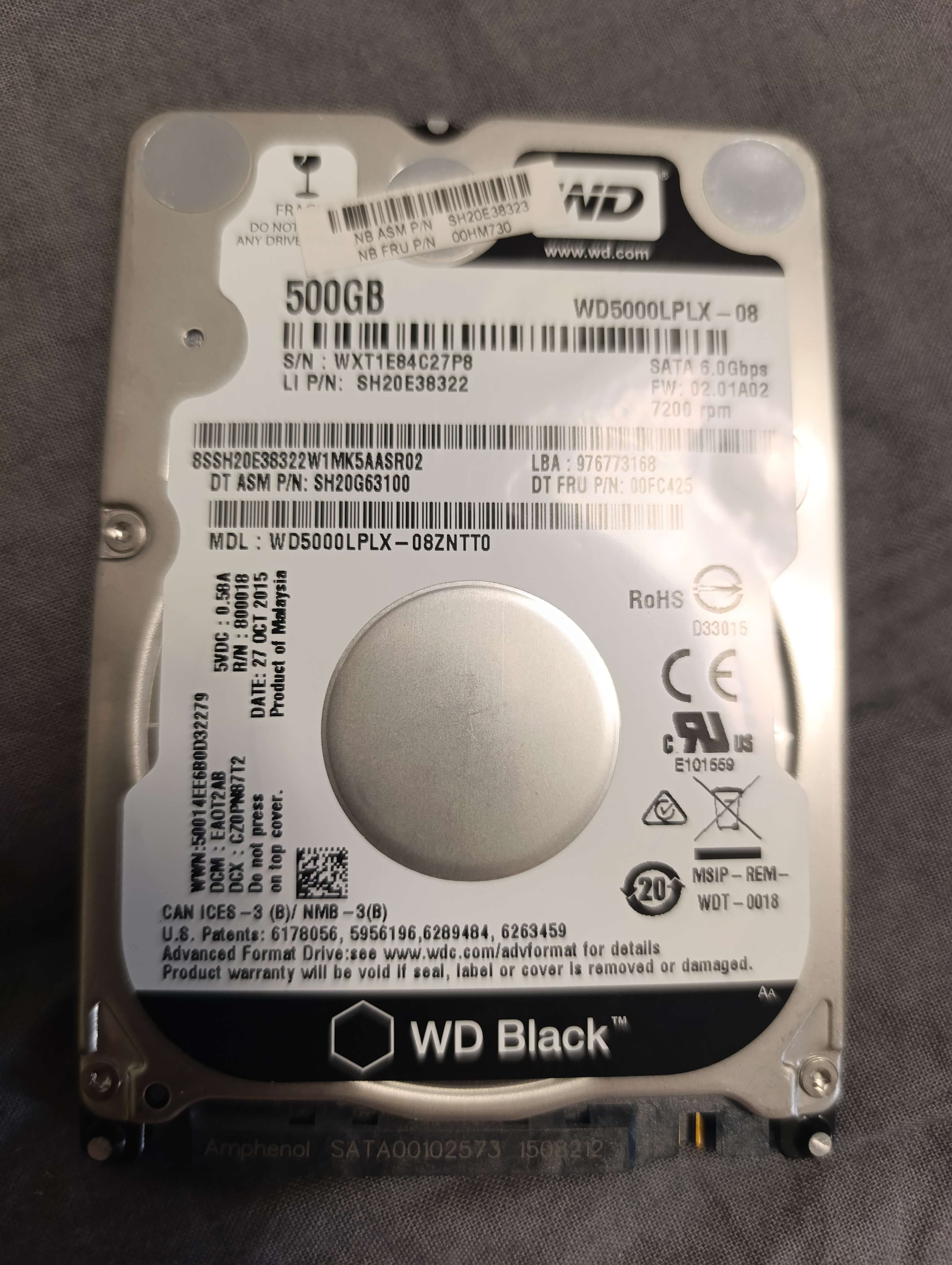 Disque dur 500go interne Ps4