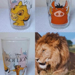 verre amora disney le roi lion