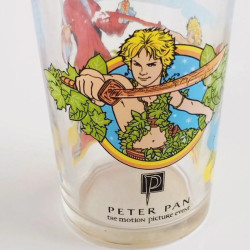 verre peter pan vintage