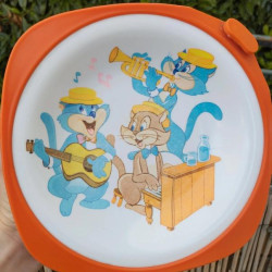 Assiette a bouillie annees 70 Disney les Aristochats