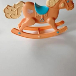 accessoire de poupée barbie cheval a bascule Mattel 1984 vintage