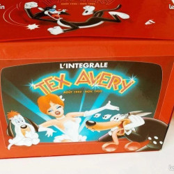 coffret  cassettes vhs tex avery