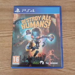 Jeu Destroy all humans sur Ps4