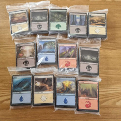Lot de 200-300 cartes Magic manas