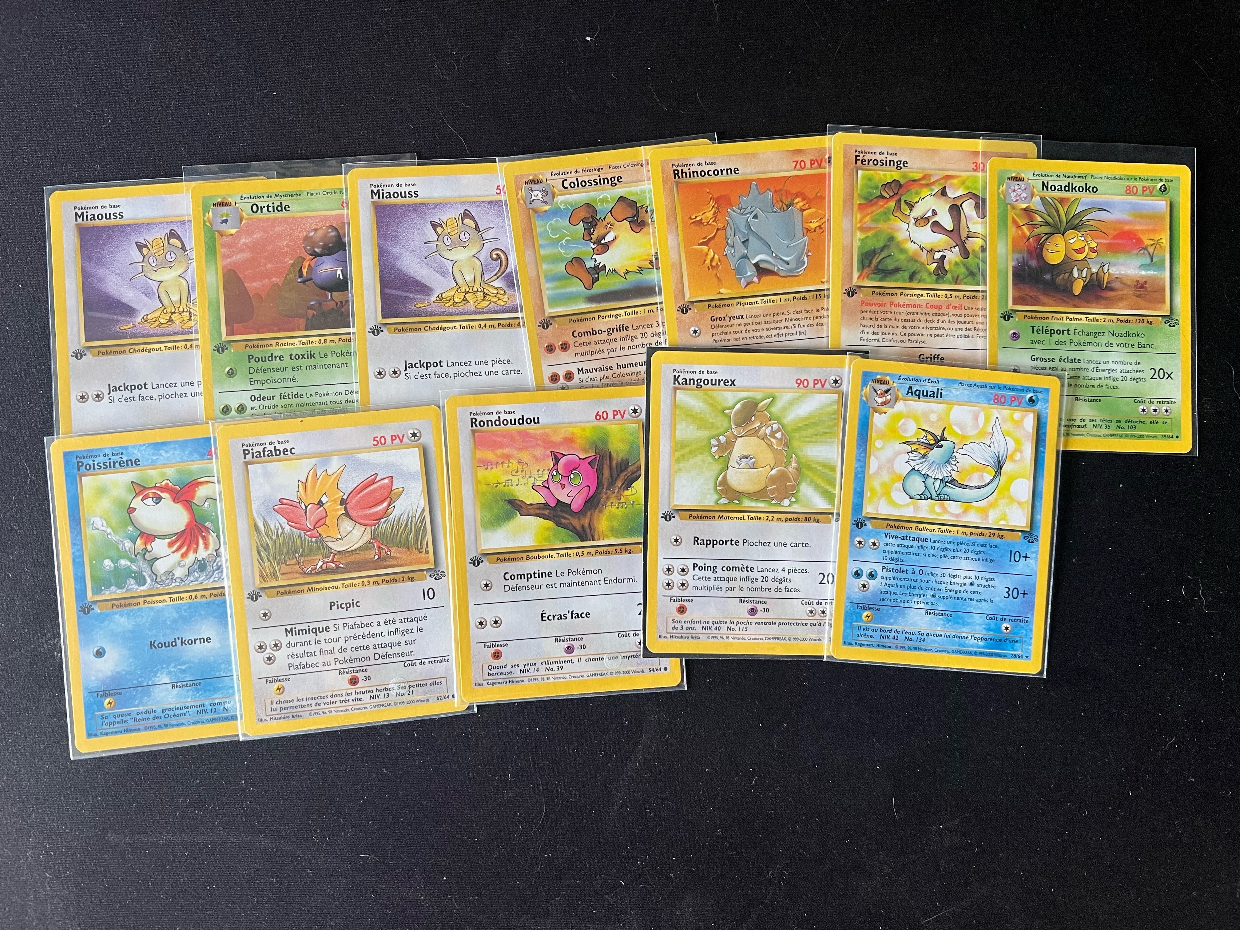 Lot de Carte Pokémon Edition 1