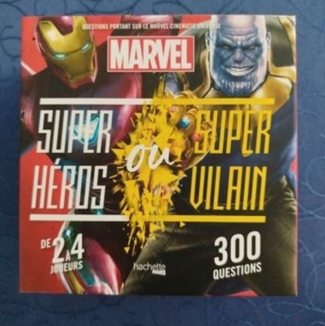 Jeu Marvel Super Héros ou Super Vilain
