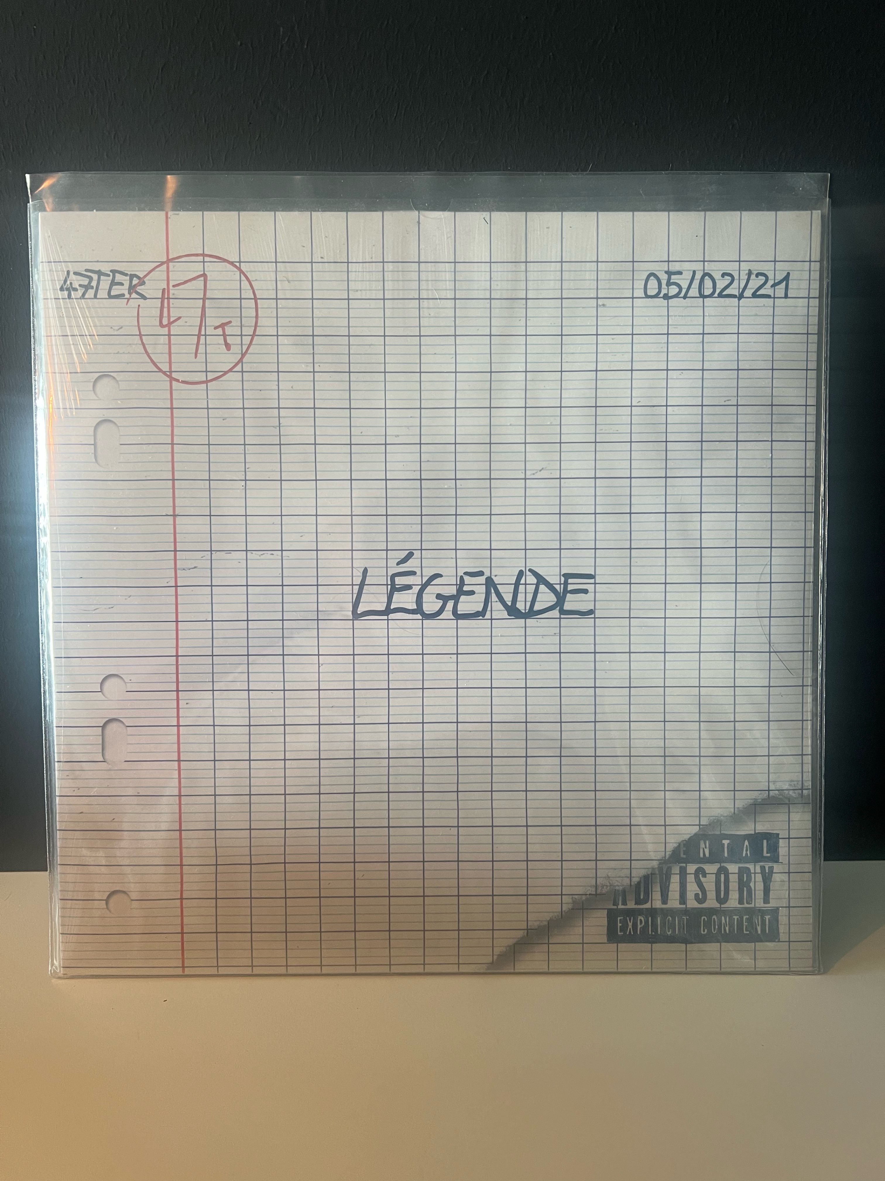 Vinyle 47TER : Legende