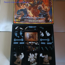 heroquest: Organisateur de Boîte à insérer  - La horde des ogres