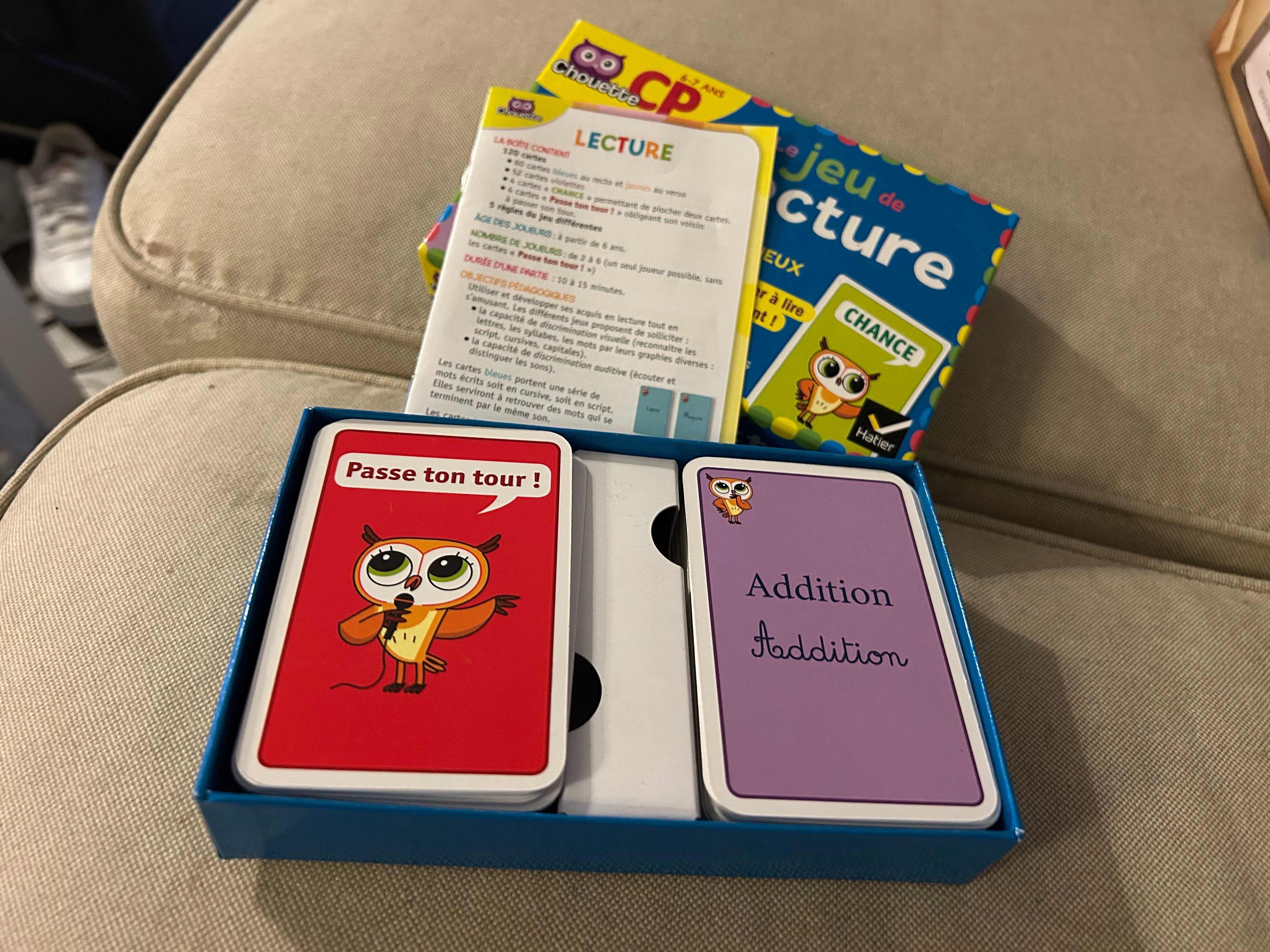 Le jeu de lecture