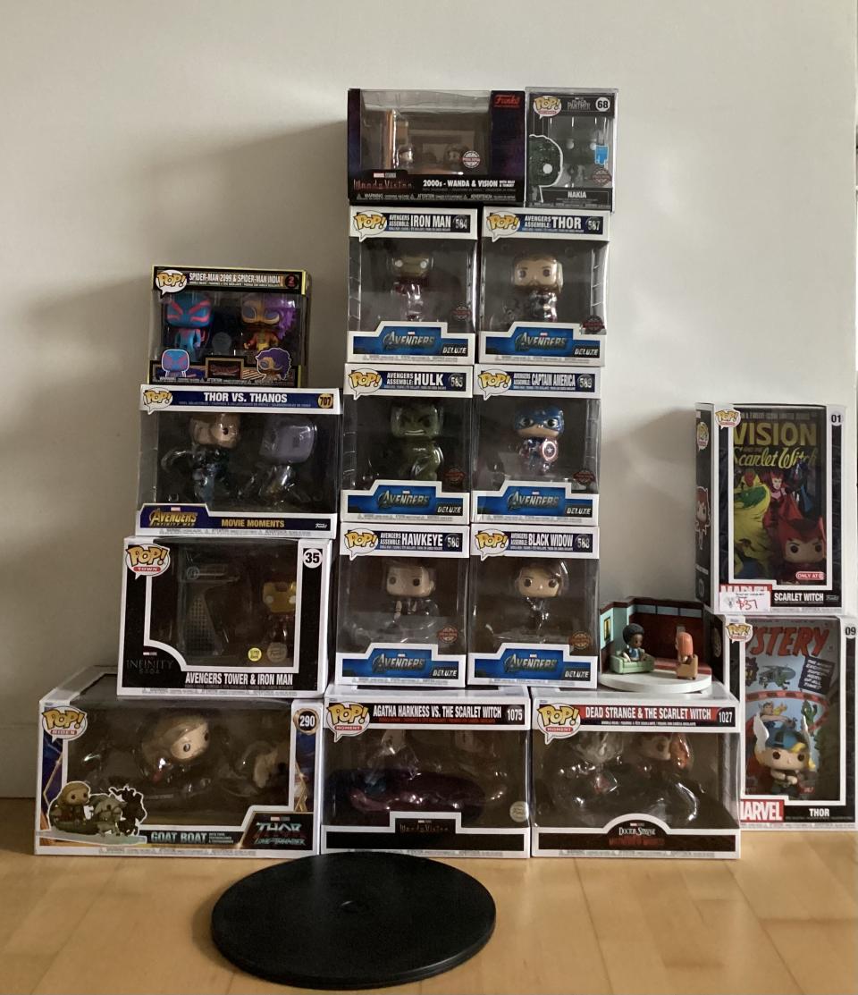 Collection pop marvel