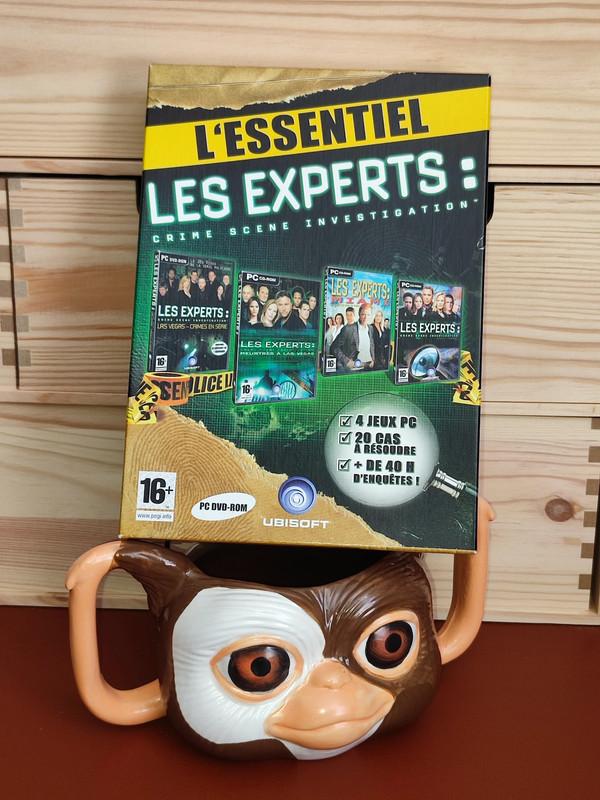 Jeu PC : L'essentiel Les Experts ( 4 cd's )