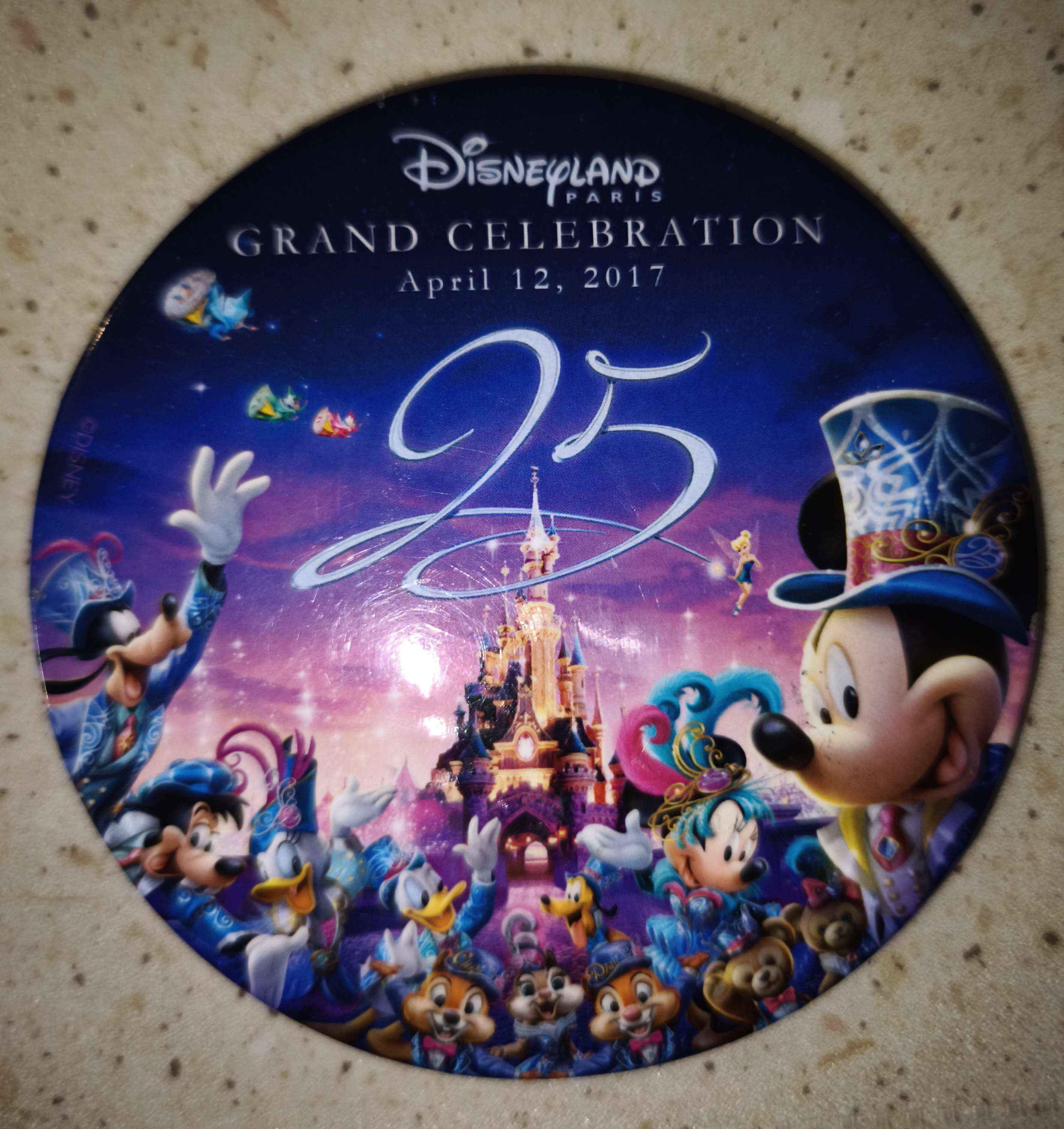 Pins Disneyland Paris 25 abs