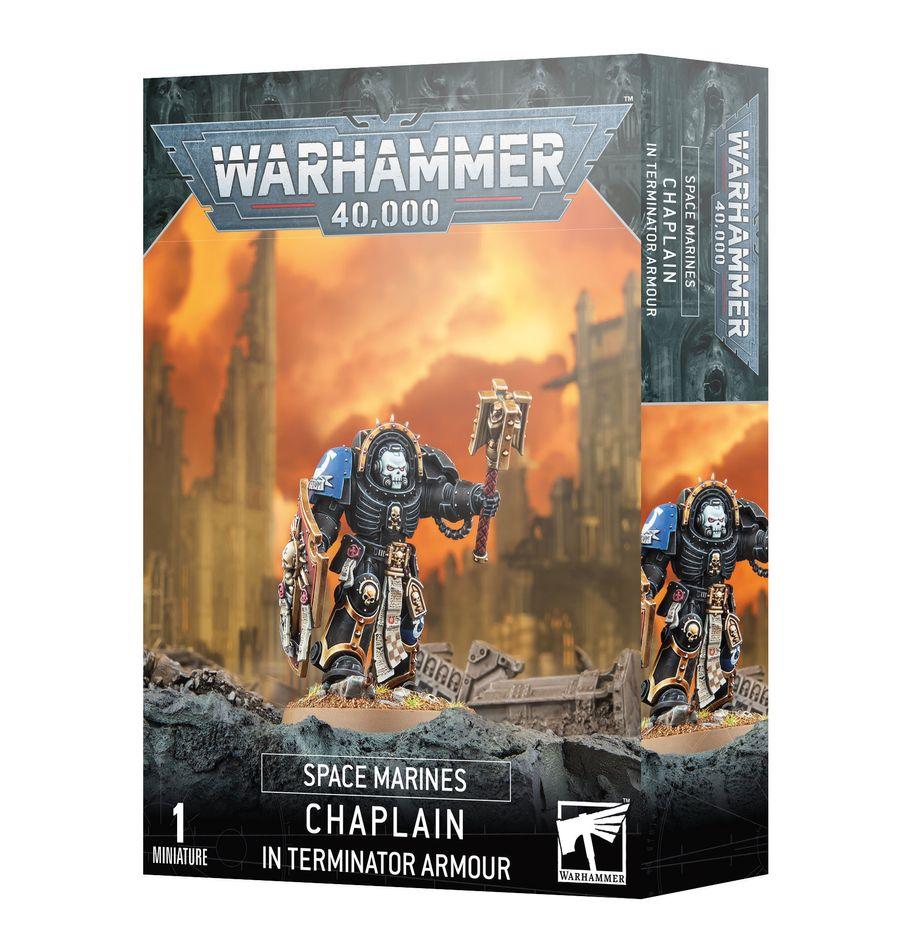 Warhammer 40000 Space Marines Chapelain En Armure Terminator