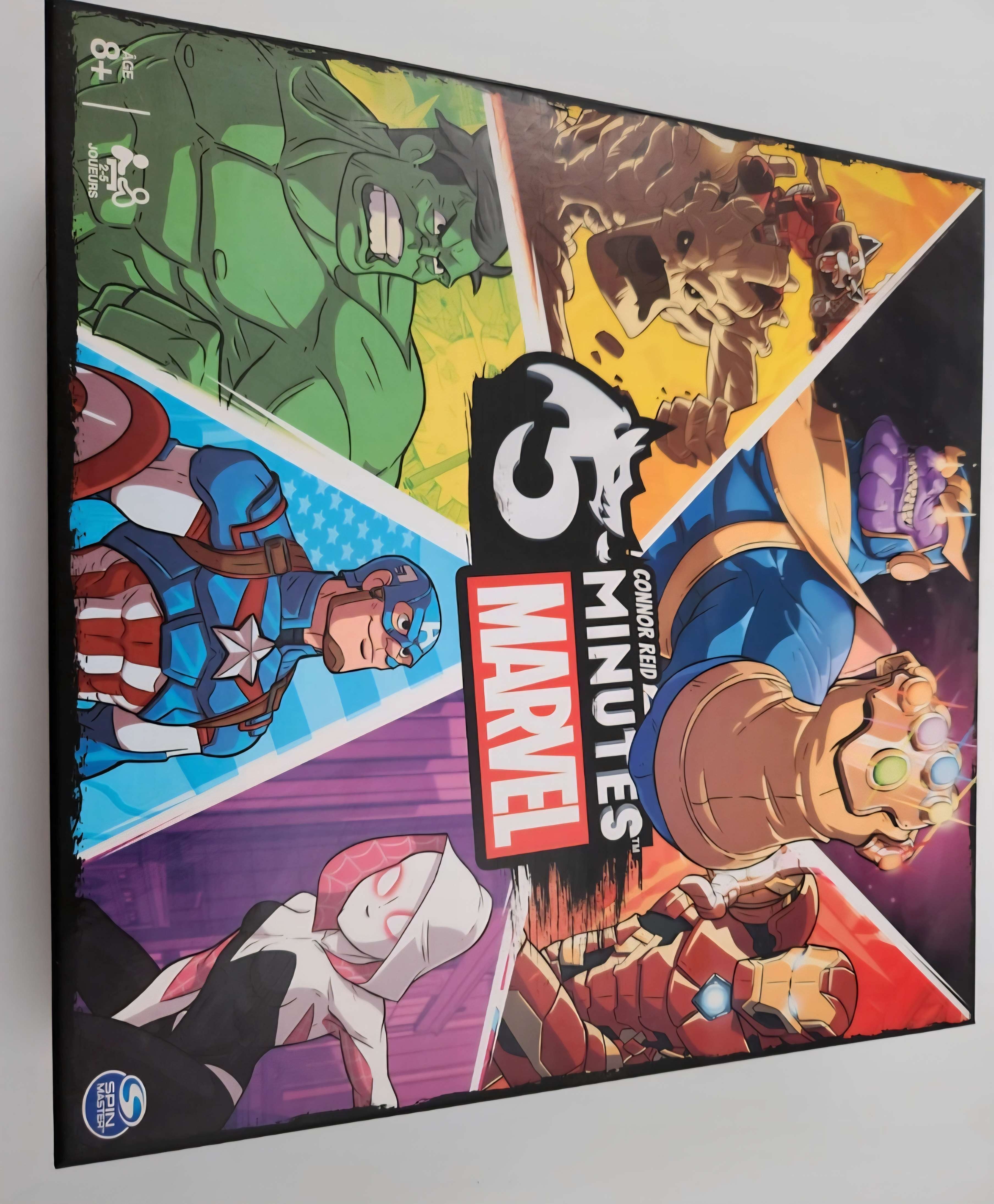 Jeu de société 5 minutes Marvel