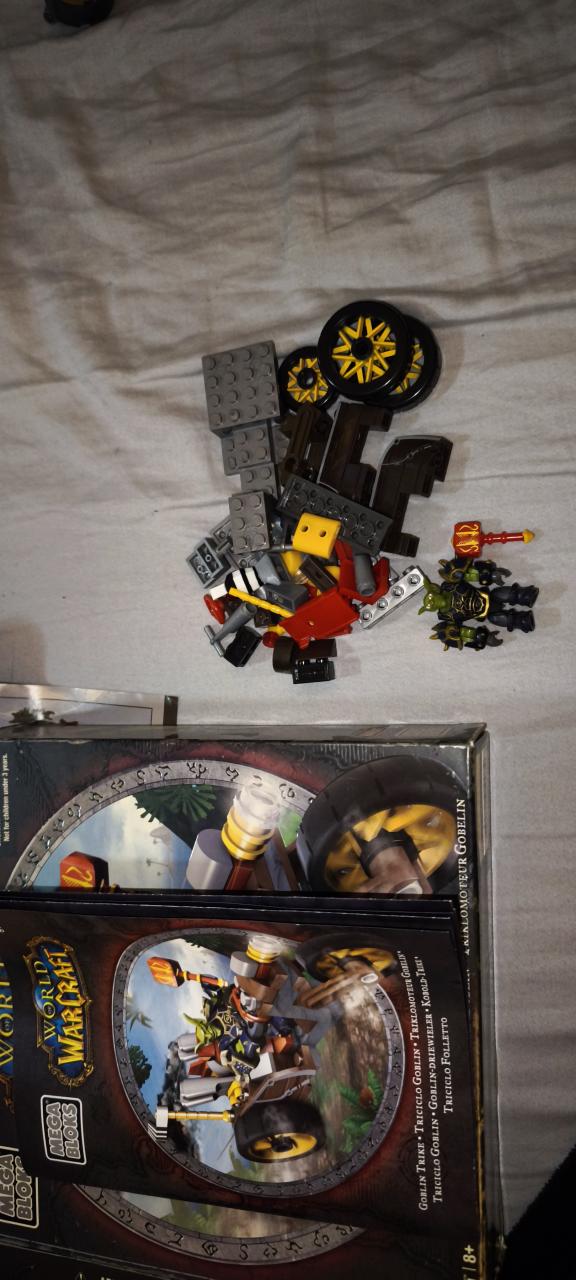 Mega Bloks | Gobelin et sa moto | World Of Wracraft | Collector