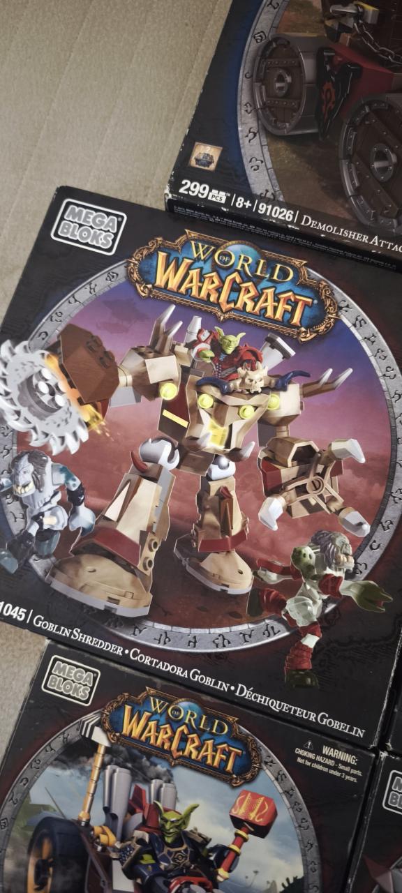 Mega Bloks | Déchiqueteur gobelin | World Of Wracraft | Collector