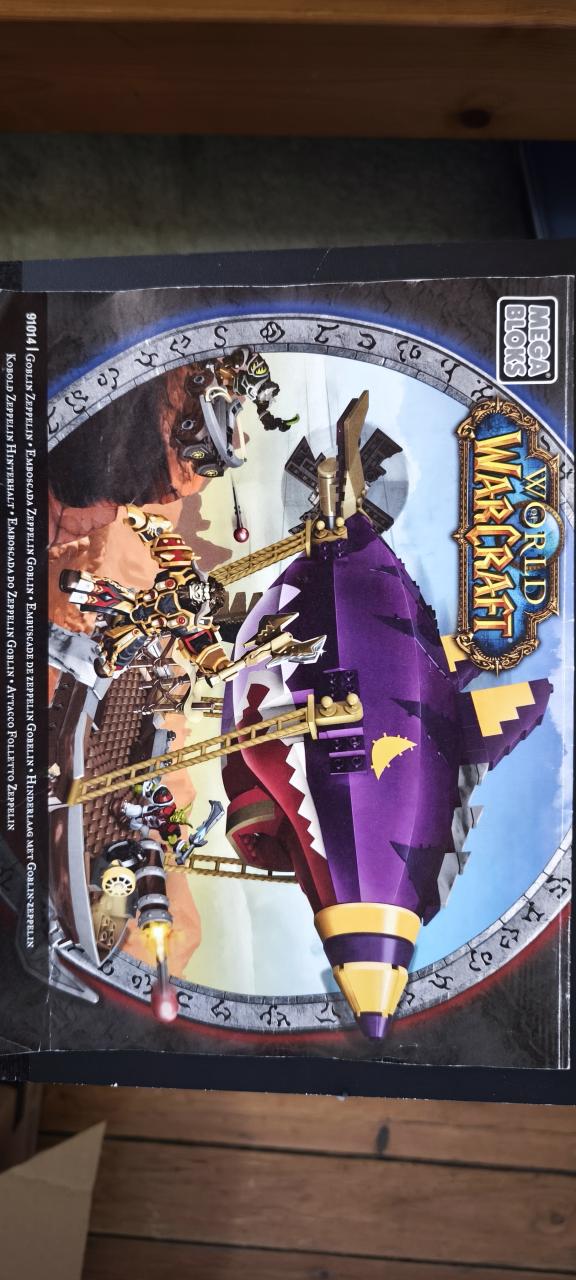 Mega Bloks | Zeppelin dans les Tarides | World Of Wracraft | Collector