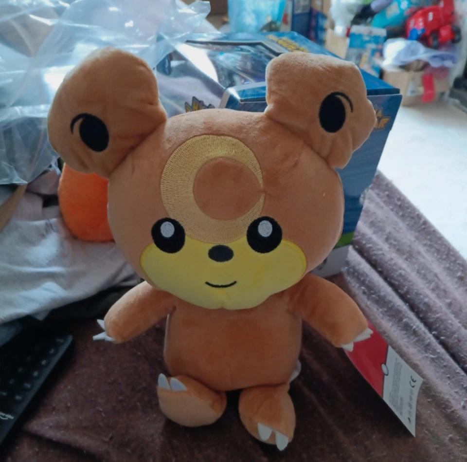 Peluche pokemon teddiursa neuve