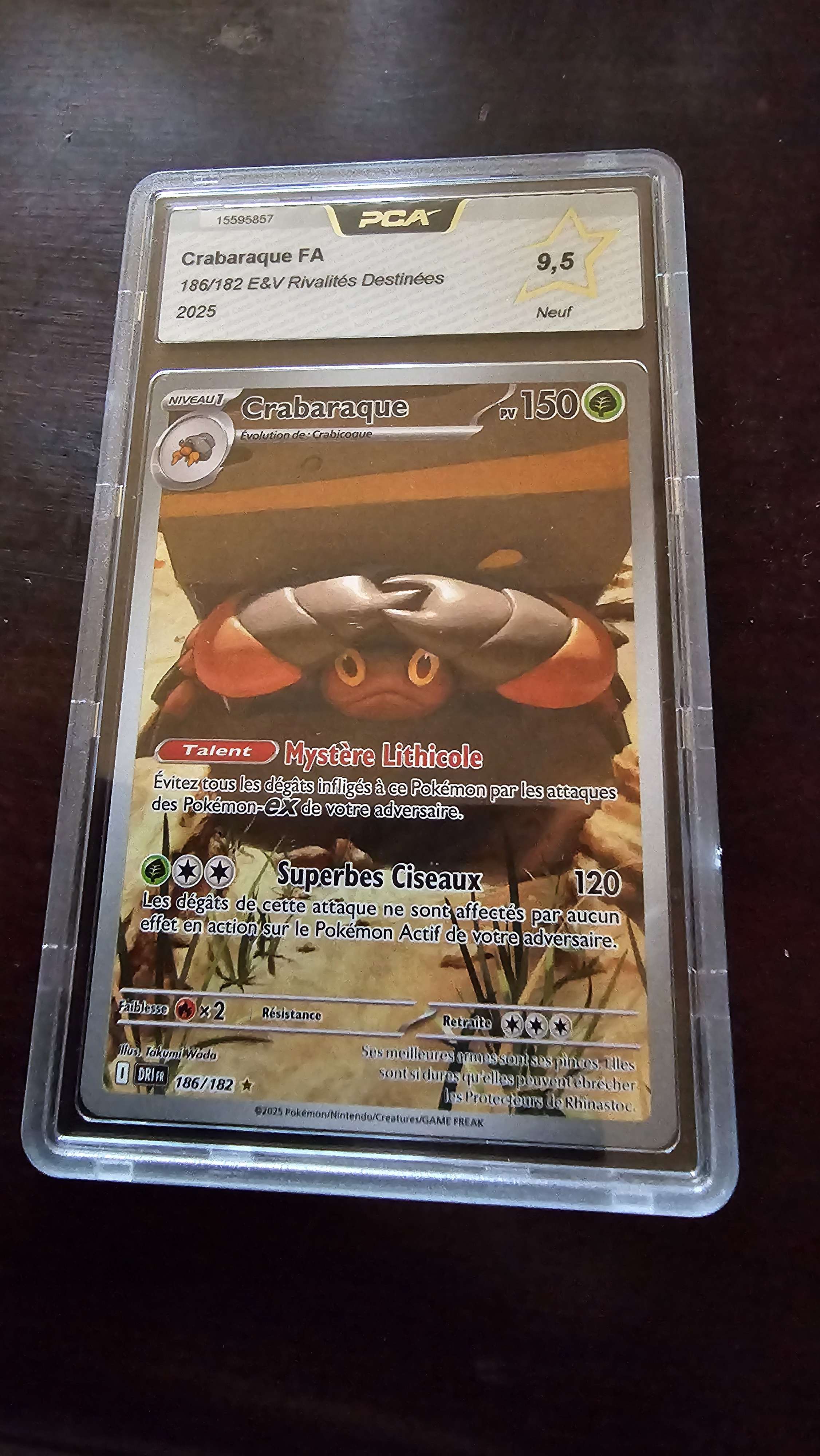 Crabarque Full Art Francais Gradée 9.5