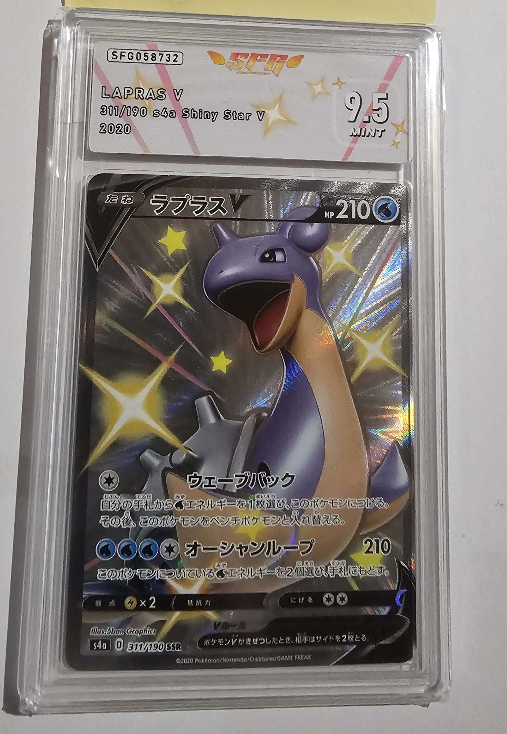 Lokhlass V japonaise Gradée SFG  9.5