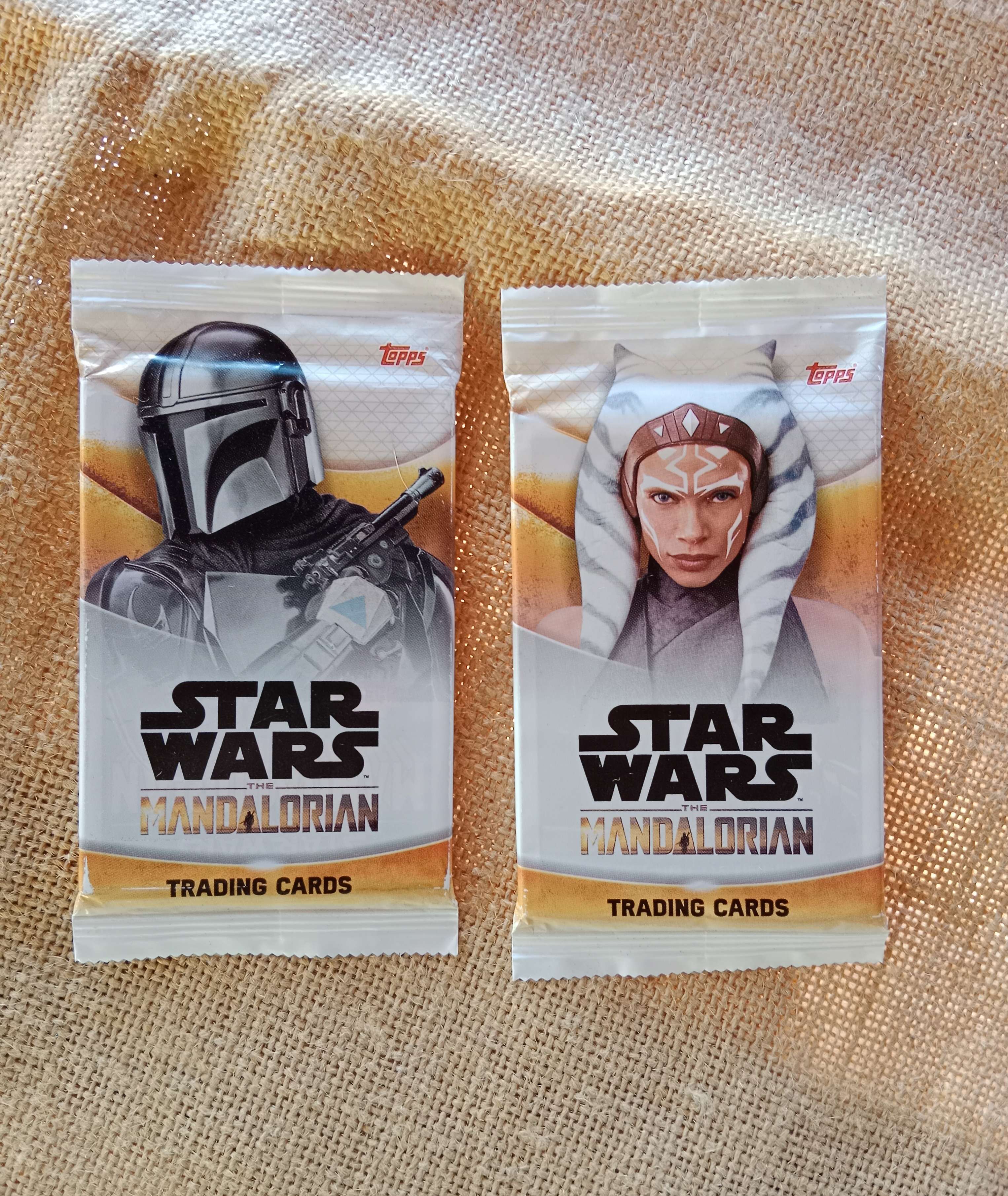 Lot de 2 booster trading card Mandalorian