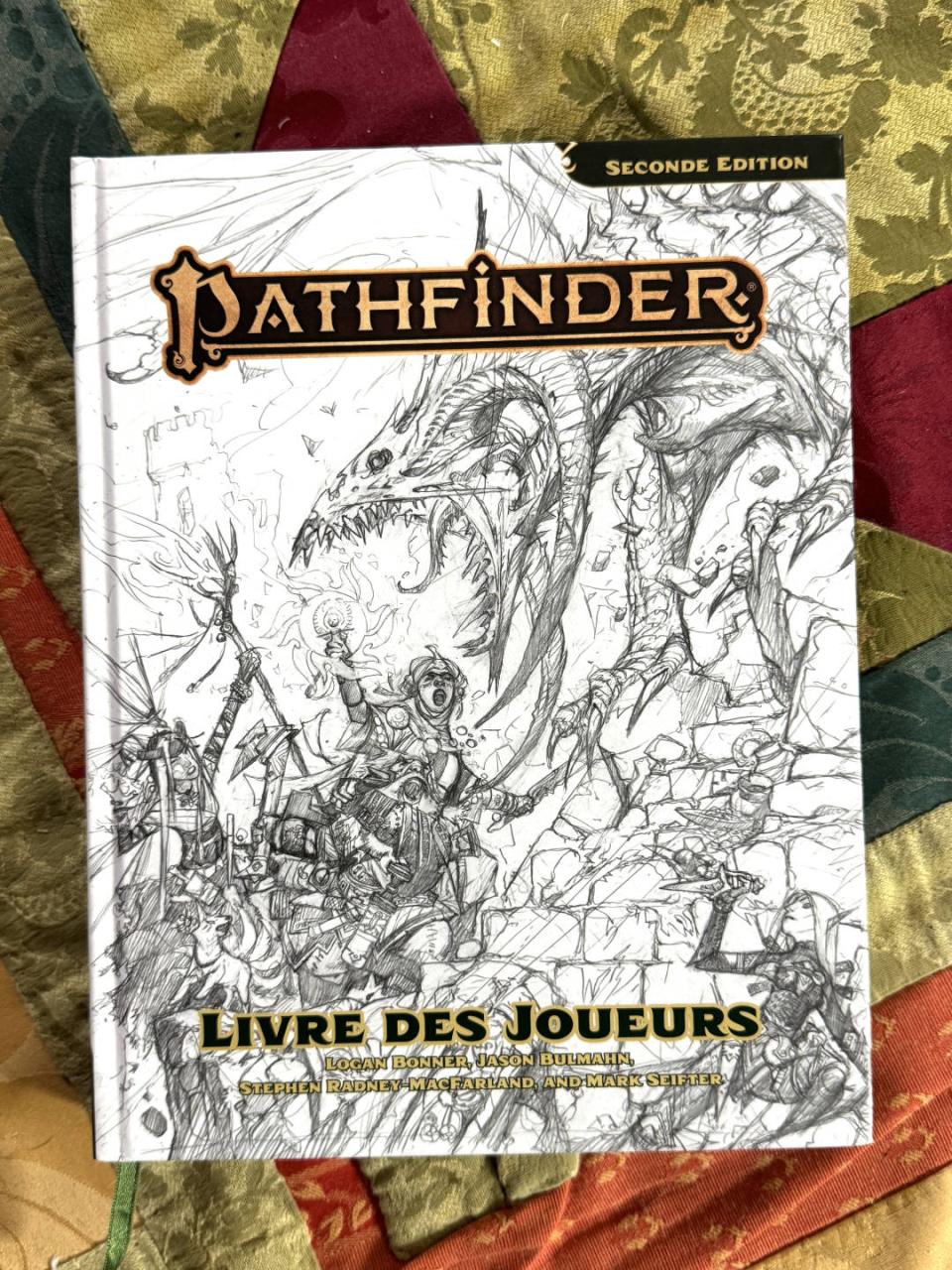 Pathfinder 2 - Livre des Joueurs version croquis