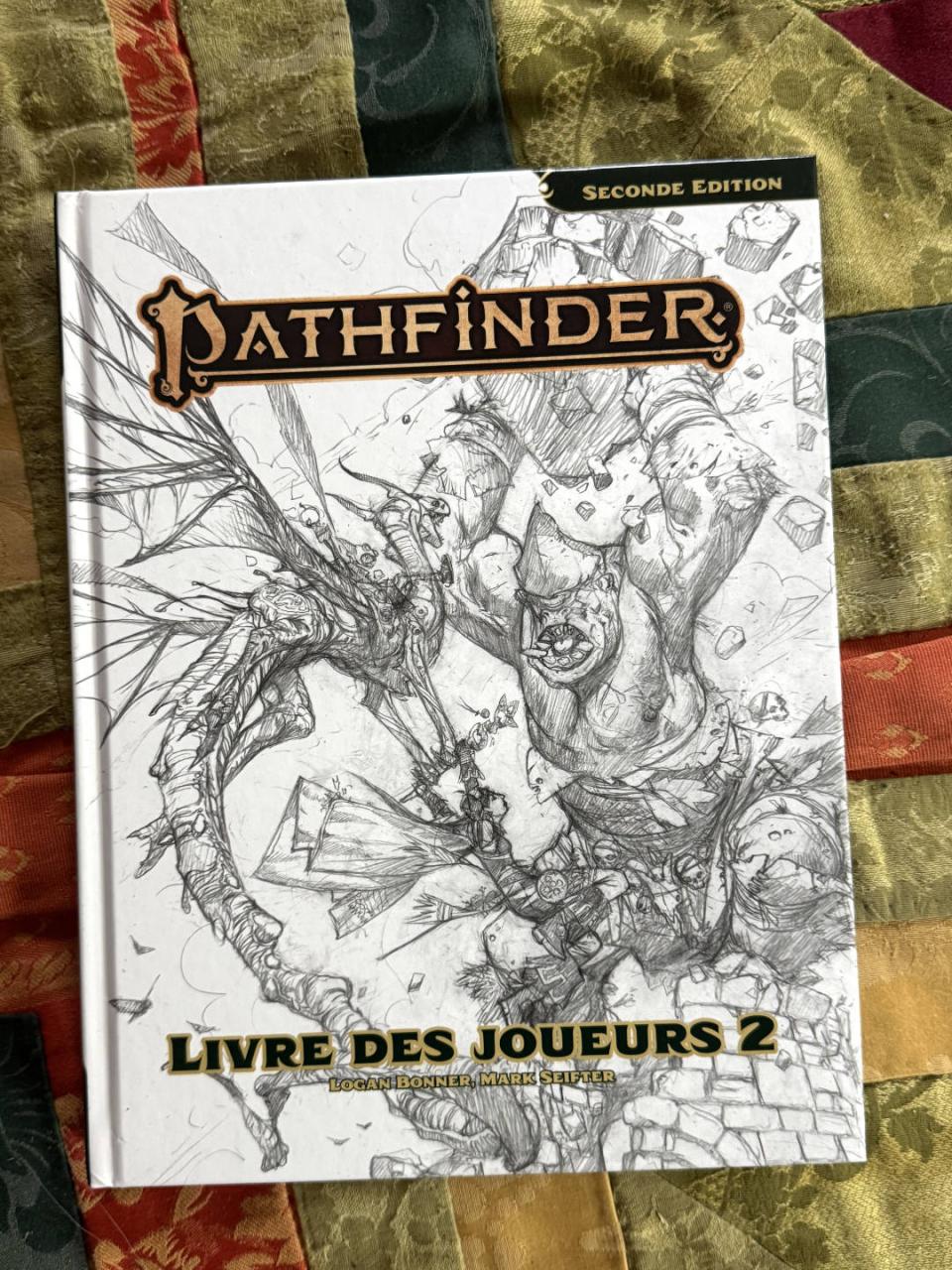 Pathfinder 2 - Livre des Joueurs 2 version croquis