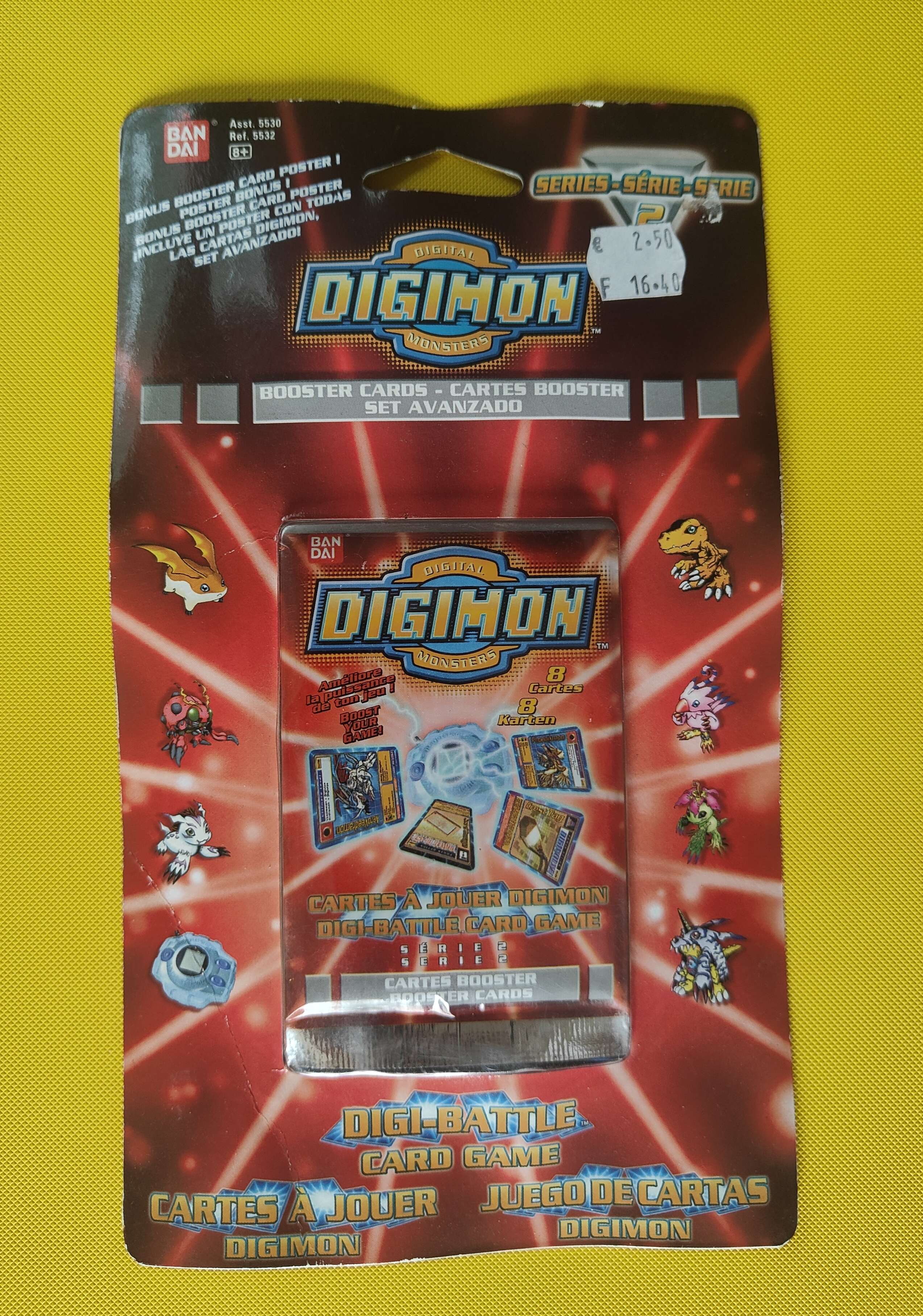 Booster blister Digimon francais 1999 serie 2