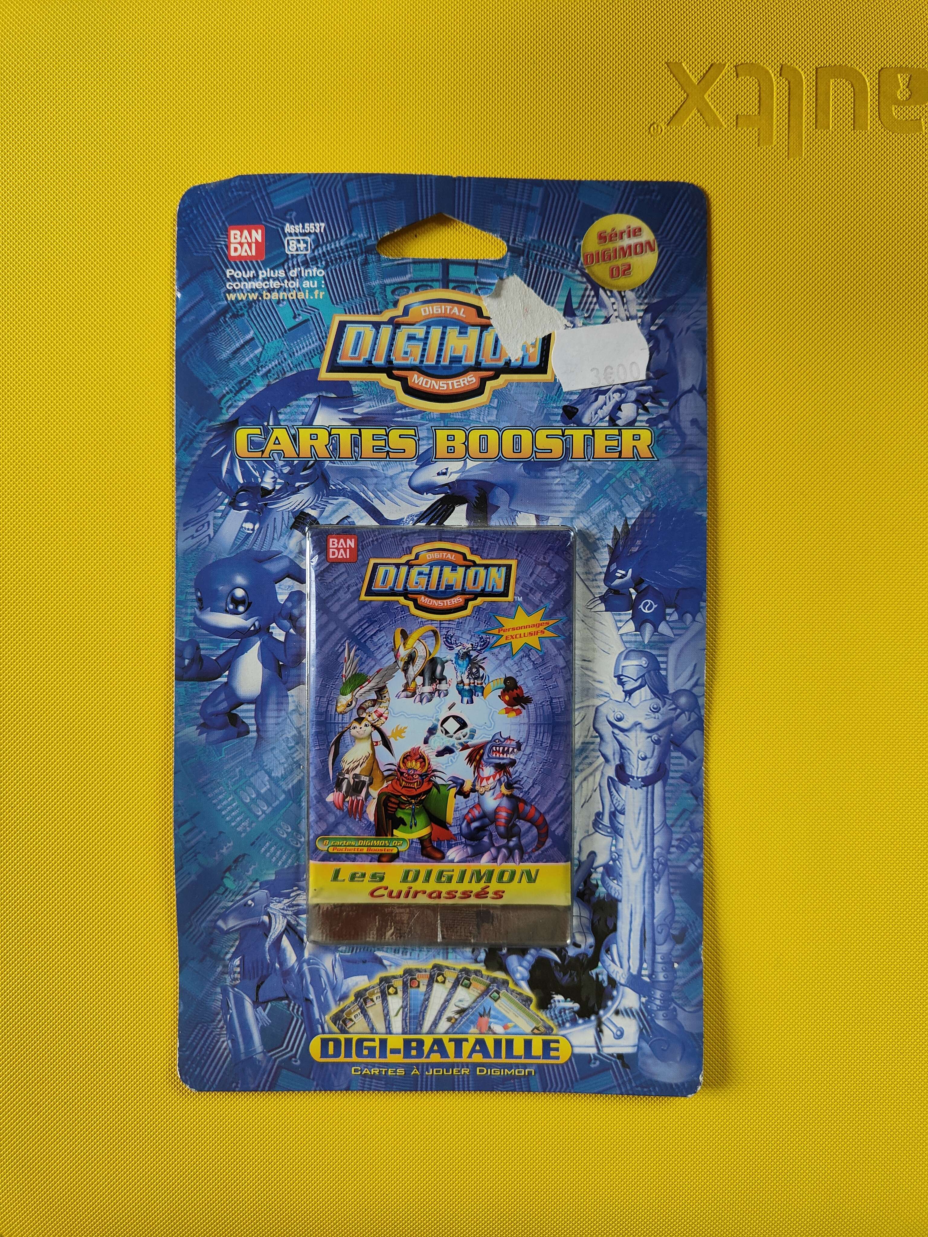 booster digimon français serie 4 sous blister carton