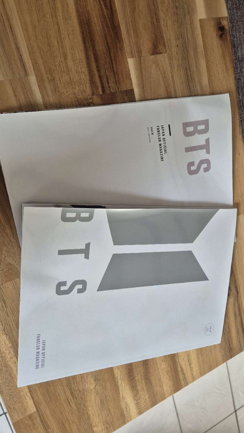 BTS fan magazine Japon