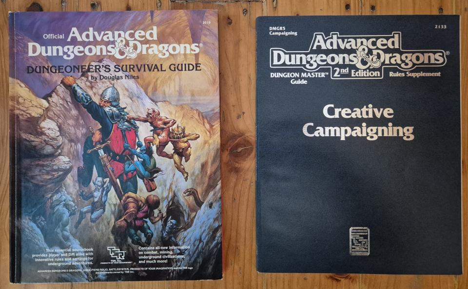 Livres d'AD&D en anglais
