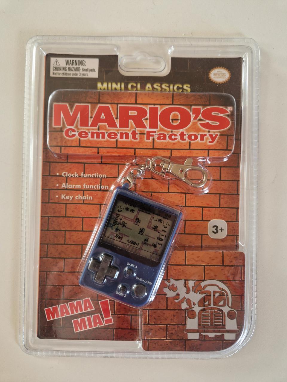 🎮 Nintendo Mini Classics - Mario’s Cement Factory (neuf sous blister)