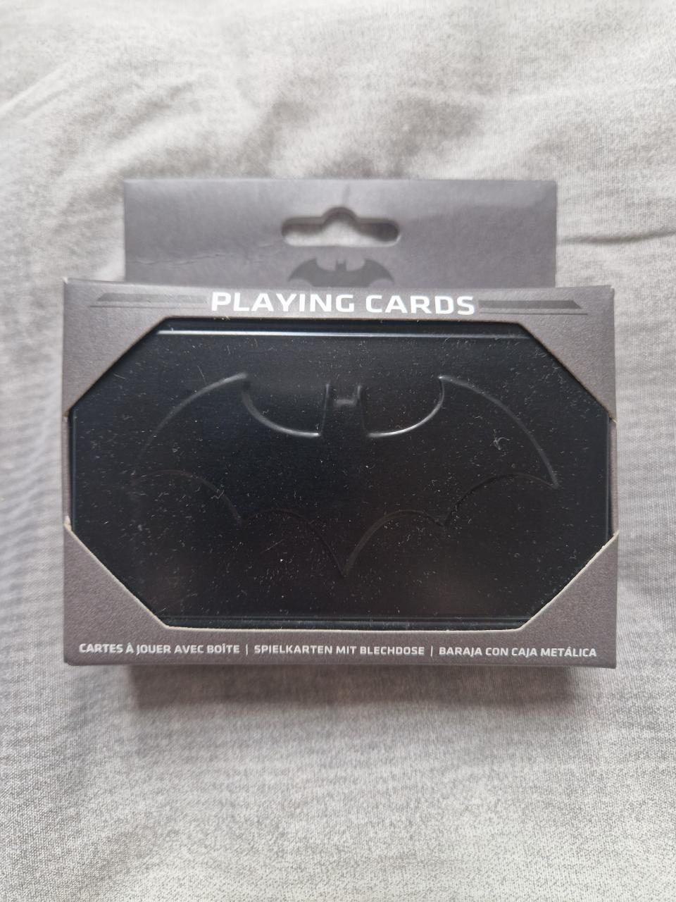 🦇 Jeu de cartes Batman - Paladone - Neuf