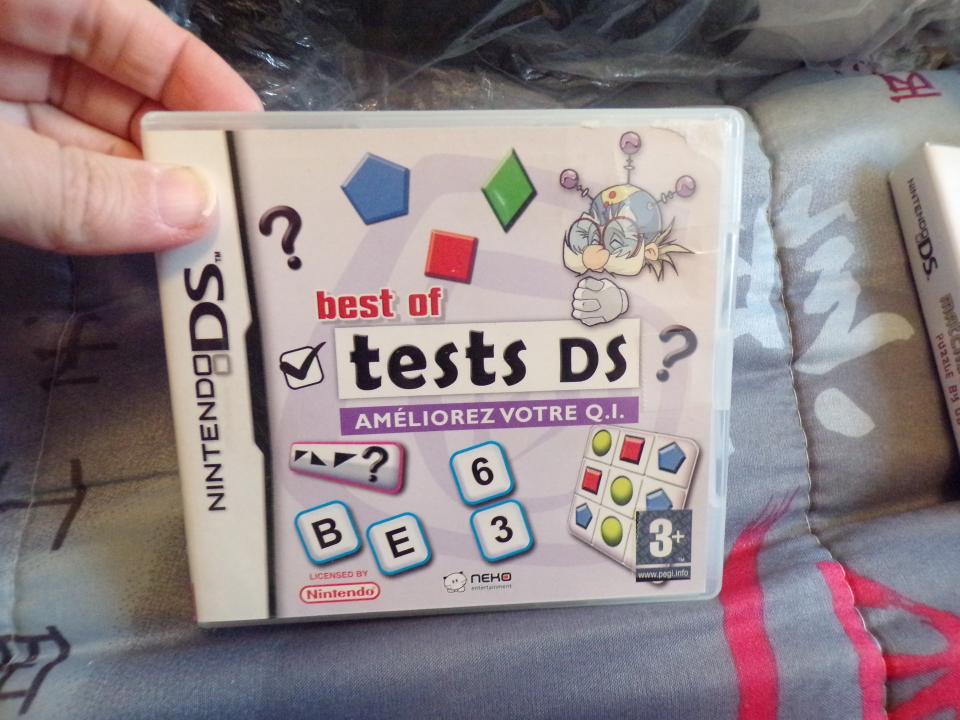 Jeu DS Best of tests DS