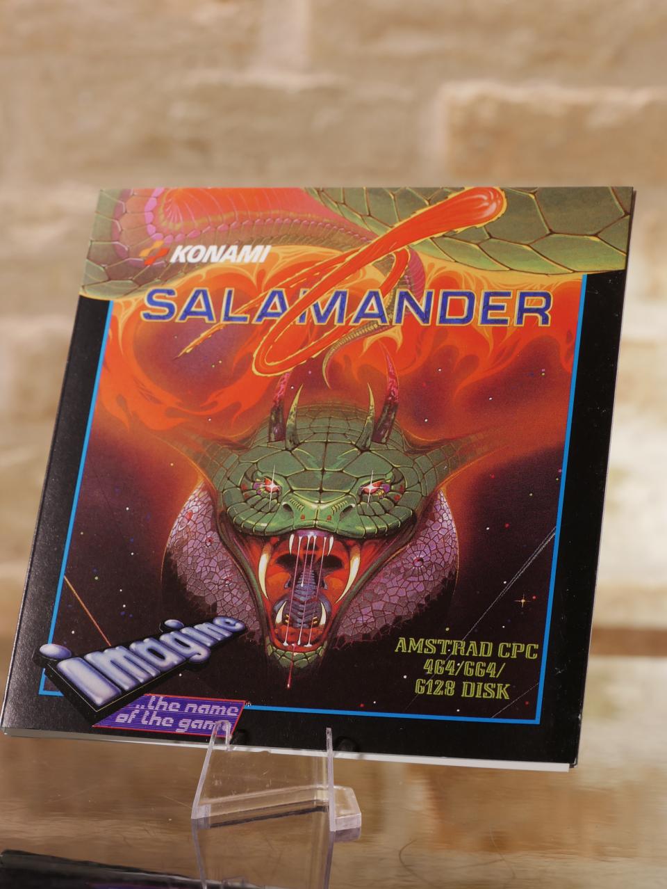 Jeu Vidéo - Amstrad CPC - Disquette - Salamander - Konami