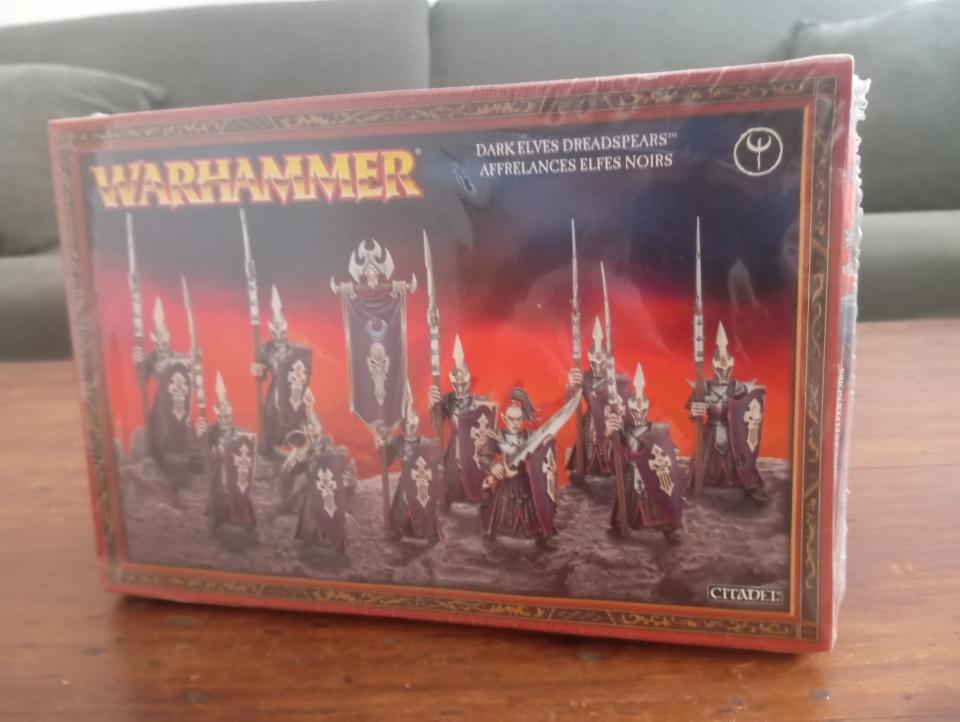 Games WorkShop - Affrelances Tristelames Sombretraits Elfes Noirs
