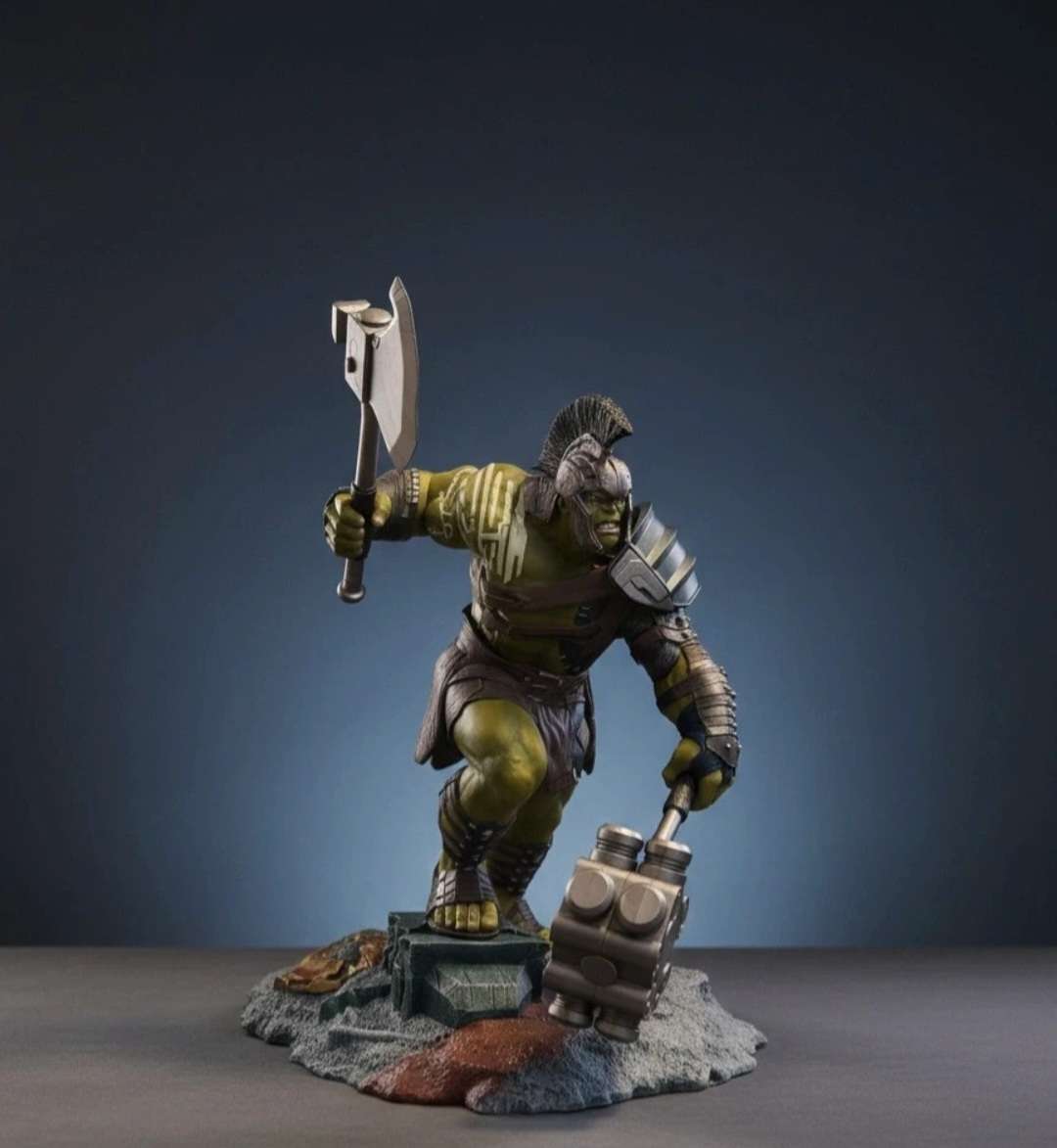 🟢 Figurine géante gladiator hulk - marvel thor ragnarok