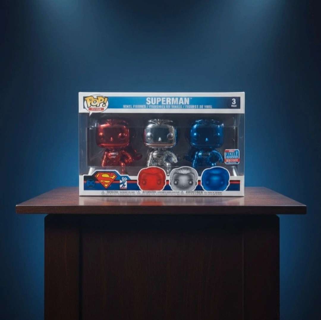 🔴 Funko Pop! Heroes – Superman (Pack 3 figurines) 🔴