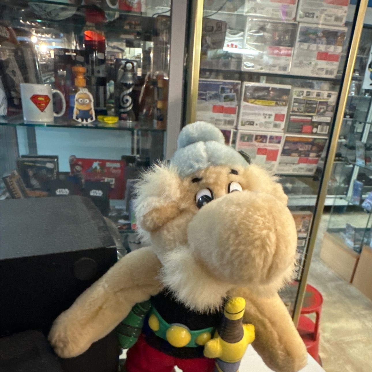 peluche asterix officiel