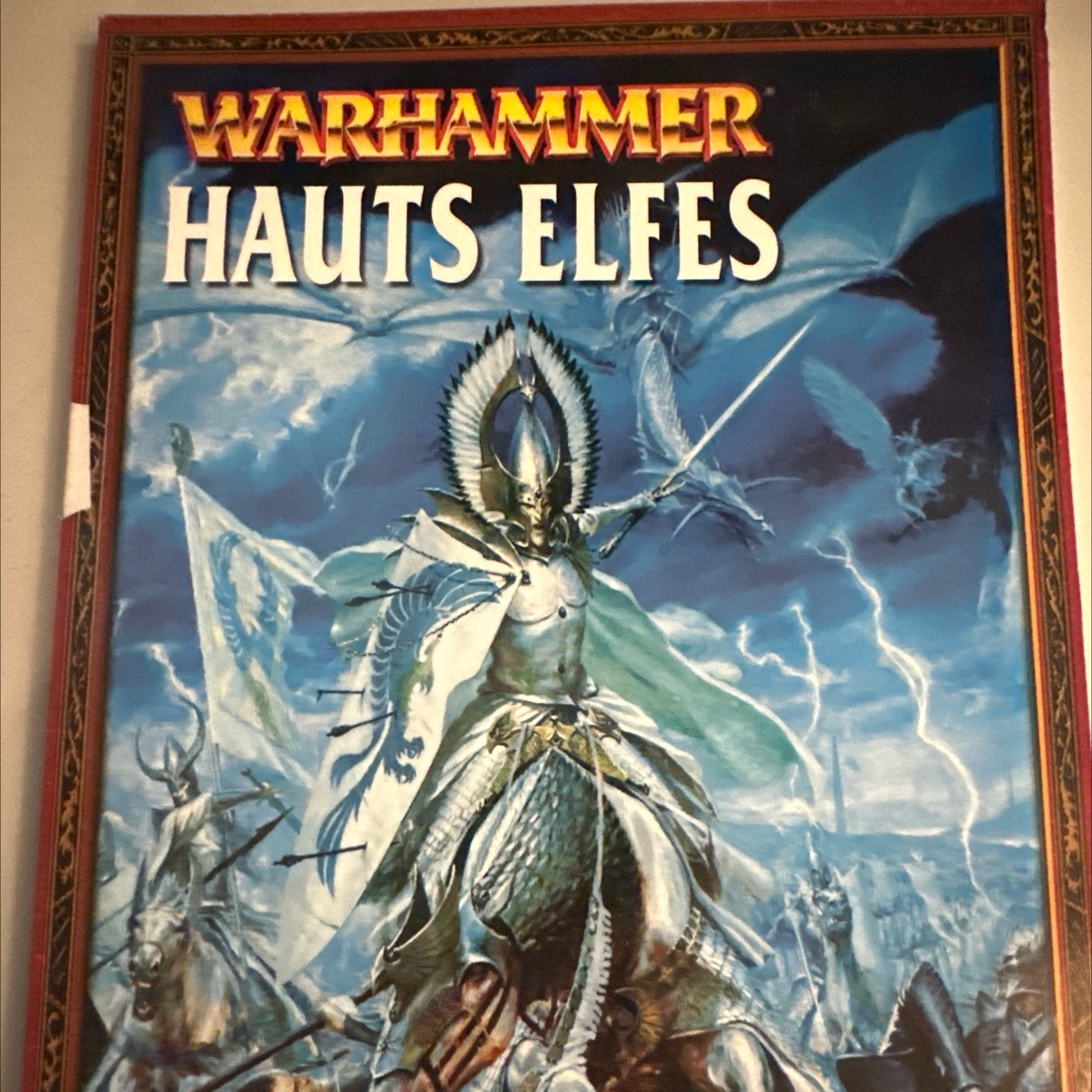 livre haut elfes games worshop nruf