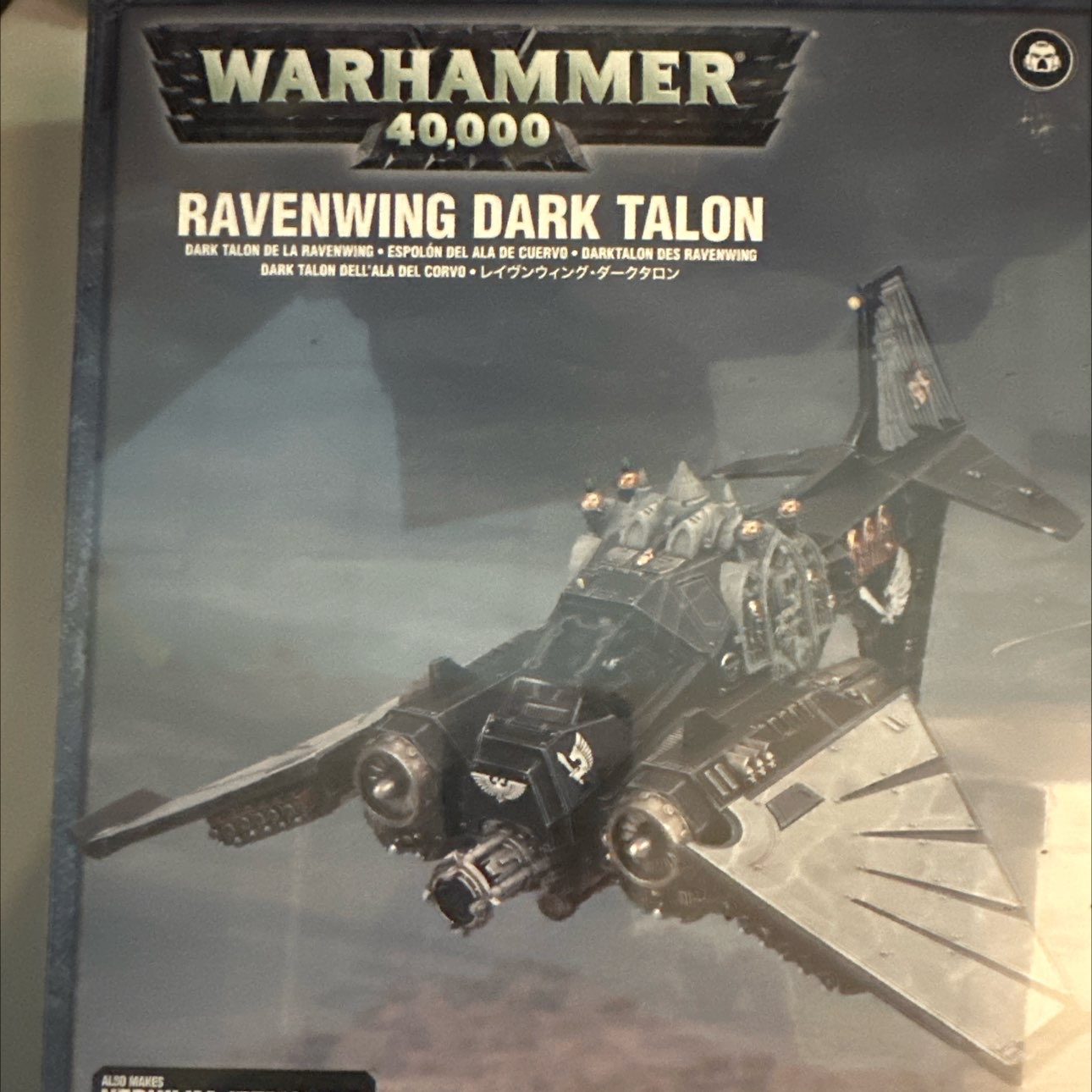 boite figurine ravenwing dark talon gamesworshop neuf blister