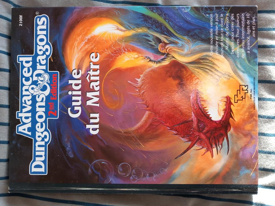 Advanced Dungeons & Dragons 2e - Guide du Maître