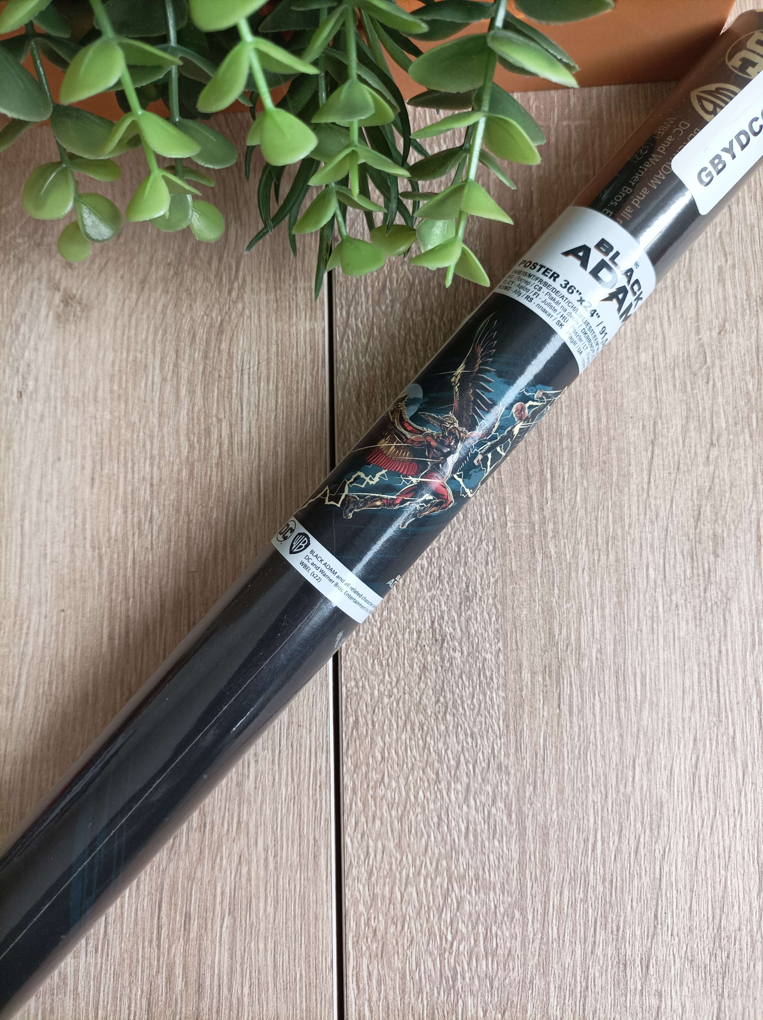 poster Black Adam et hawkman DC comics