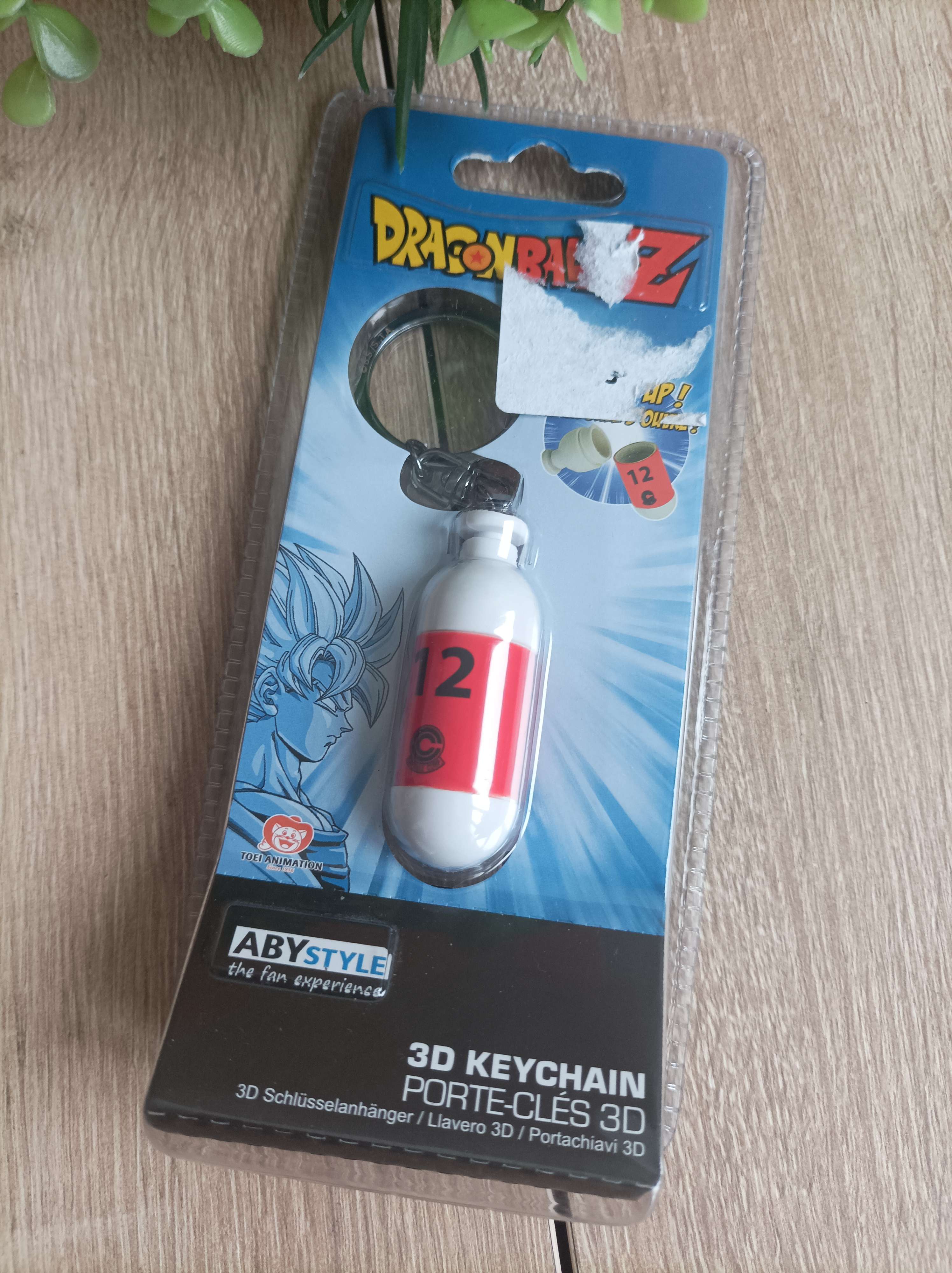 porte clés Dragon Ball Z DBZ capsule